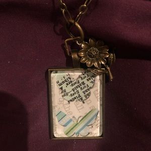 Bronze chain necklace